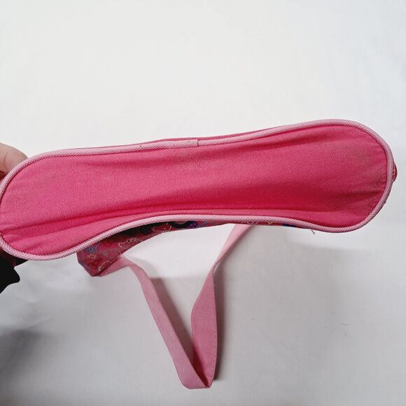 Hello Kitty Mini Purse Bag Pink Sanrio 2013 Zip Scene Coquette Kidcore Punk - Picture 2 of 12